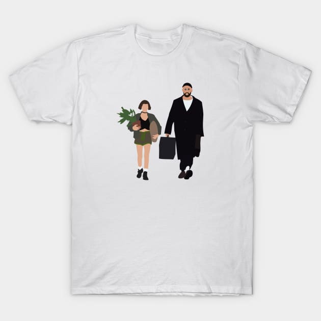 leon the professional illustration T-Shirt by seem illustrations 